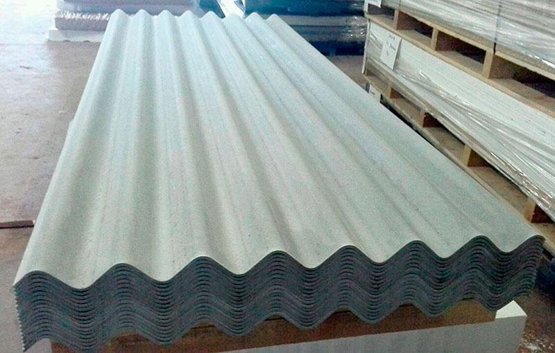 Telhas de fibrocimento 